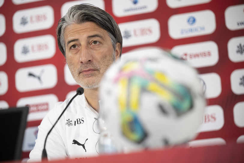 Murat Yakin, l'entraineur de la Nati, a tranché (Photo : Keystone/Gian Ehrenzeller).