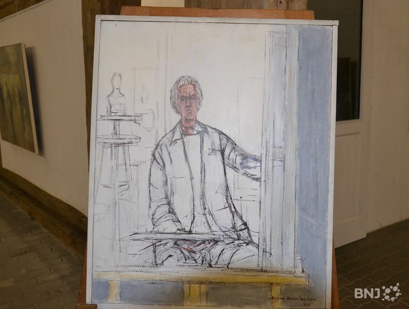Roger Montandon en autoportrait