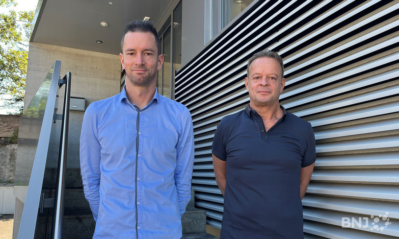 Kévin et Claude Jubin, les directeurs de Jubin Frères SA.