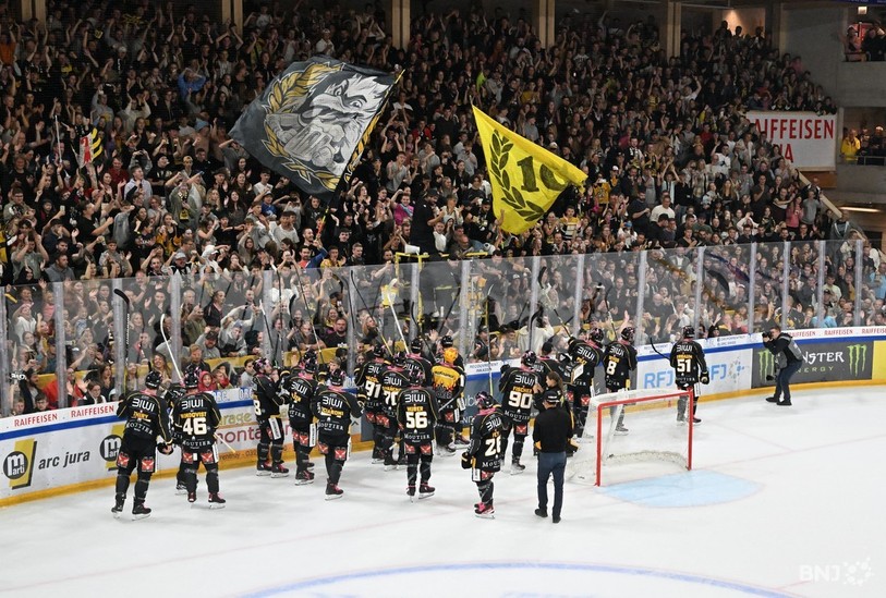 Le HC Ajoie a décroché la victoire dans les derniers instants. (Photo archives : Georges Henz). 