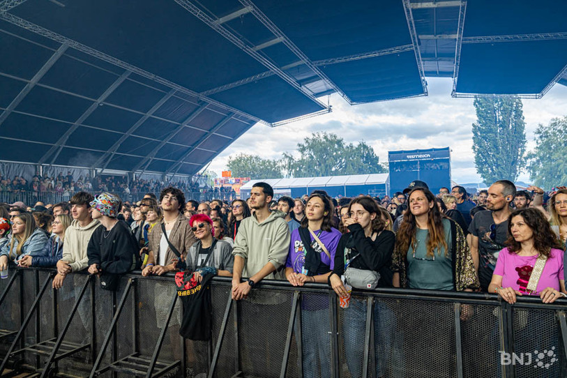 Le public est entré en communion avec Eddy de Pretto samedi soir. (Photo : Sébastien Sintz)