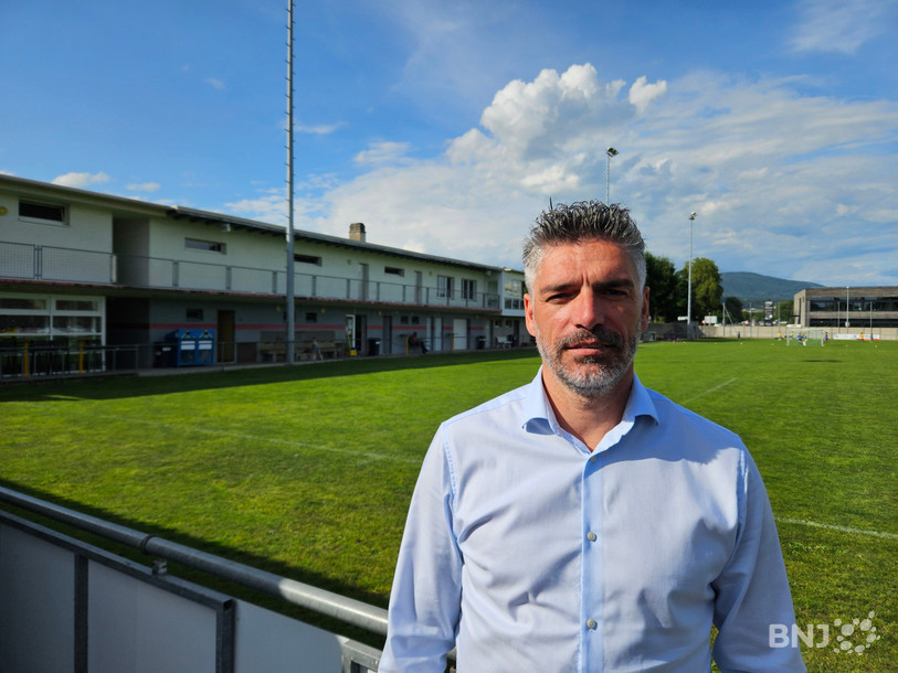 Le président du FC Colombier, Joaquim Passos, se réjouit de la venue d'une sélection nationale sur la pelouse des Chézards l'été prochain. (Photo d'archives)