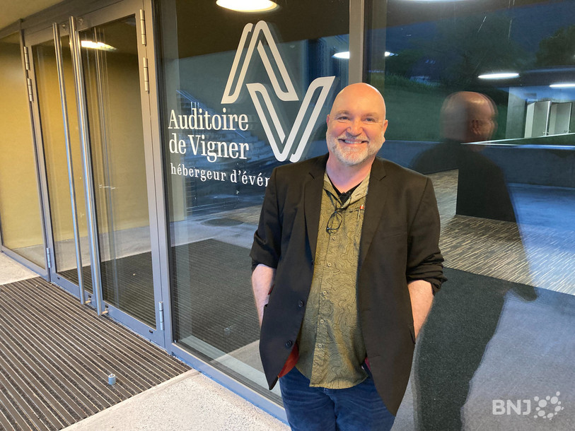 Le candidat de l'Entente et actuel conseiller communal à Saint-Blaise Pierre Schmid.