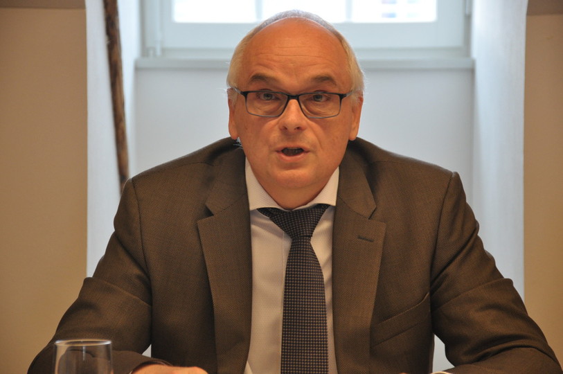 Pierre Alain Schnegg a tiré le bilan de ses 200 premiers jours au gouvernement lundi.
