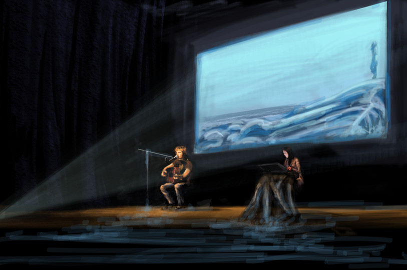 Un aperçu du spectacle de Daran, « Le monde perdu » (Photo : Centre culturel de la Prévôté)
