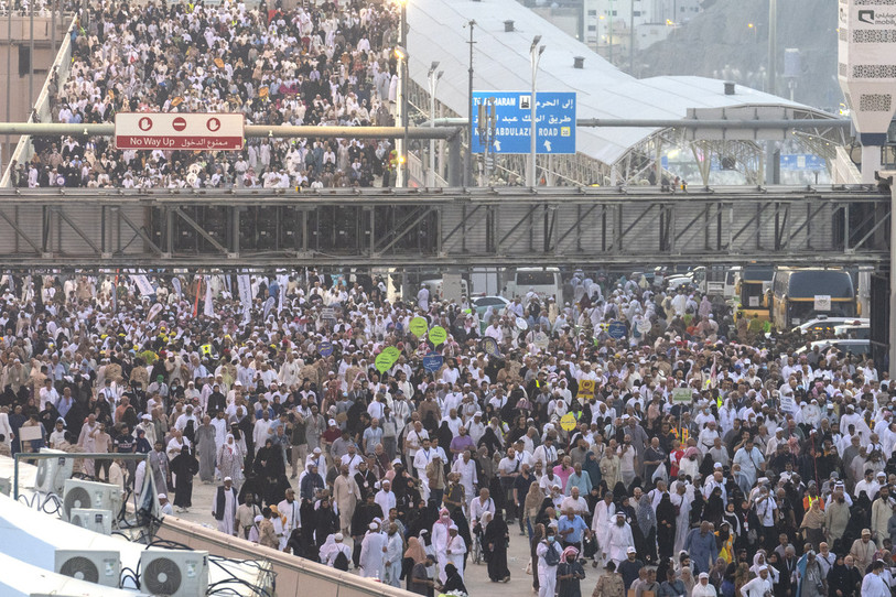 Plus de 1,8 million de pèlerins ont participé au hajj cette année en Arabie saoudite. (Photo : AP Photo/Rafiq Maqbool).