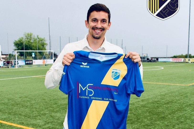 Mike Gomes est un ancien xamaxien et aussi enfant du village. (Photo : FC Hauterive)
