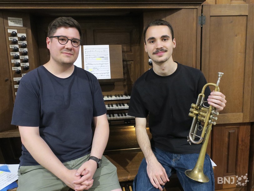 Loïc Bürki et Robin Marquis