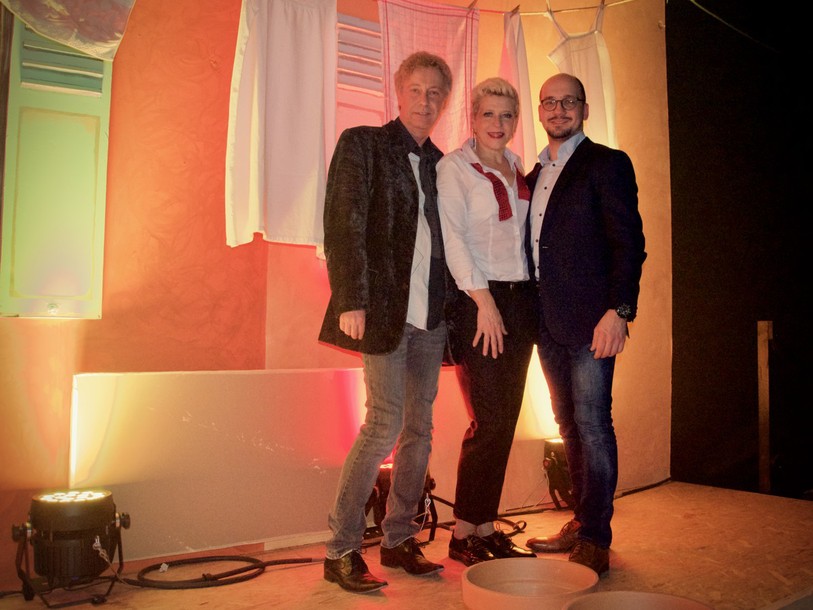 Une page s’est tournée à l’issue de la 23e édition pour Jean-Marc Berberat, Anita Roulin et Thierry Grünig, de gauche à droite. (Photo Olivier Trummer)