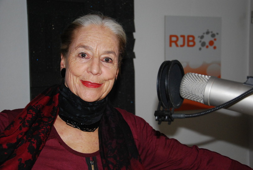 Claudine Houriet lors de son passage dans la Matinale