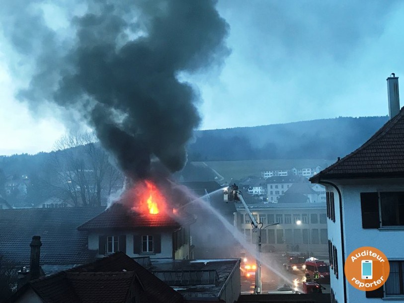 Incendie, Reconvilier