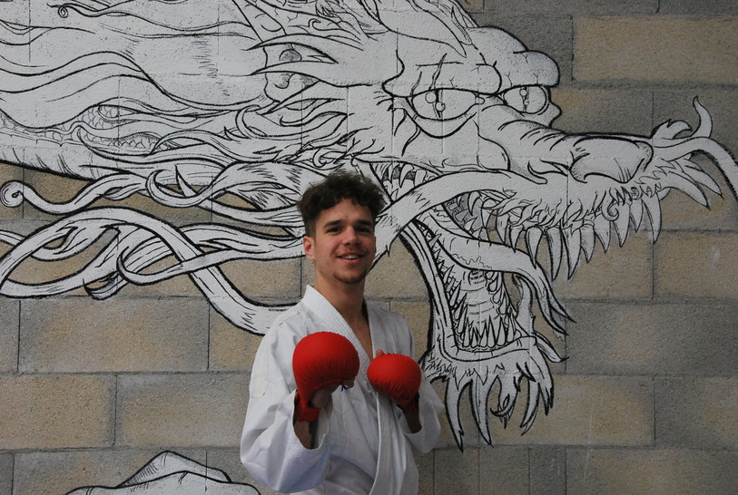 Noah Pisino, karaté