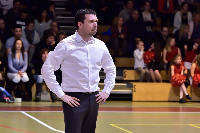 L'entraîneur du BCB, Nicolas Pérot, désabusé par la prestation de son équipe.