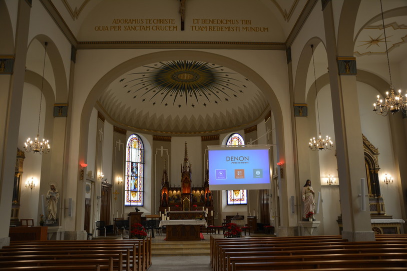 L'église de Courroux a été intégralement rafraîchie. 