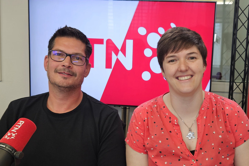 Sébastien Malherbe et Loris Aeschlimann, président et vice-présidente de l’association Ruz-de-Brick’s.