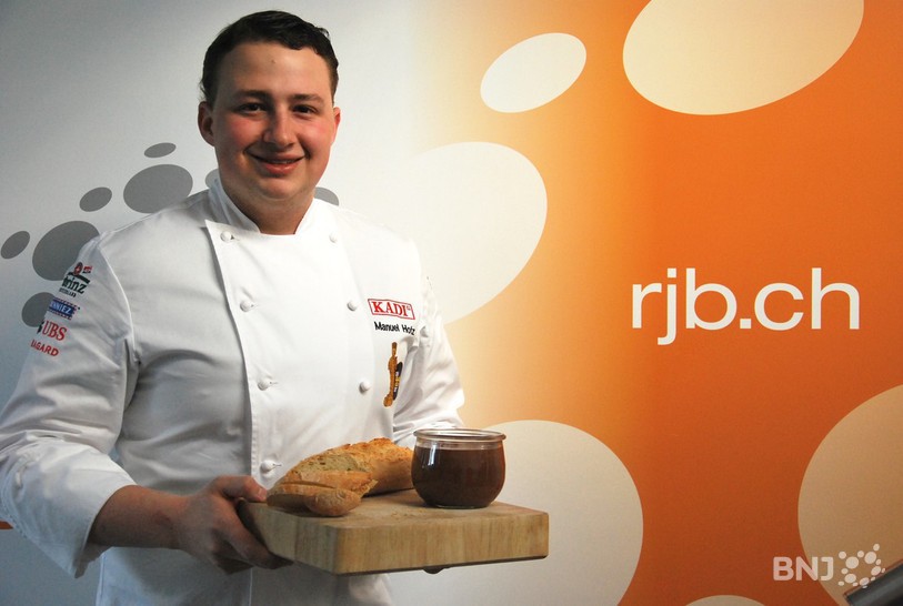 Manuel Hotz est l'un des finalistes de l'édition 2017 du Cuisinier d'Or.