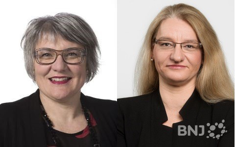 Monika Maire Hefti et Isabelle Weber.