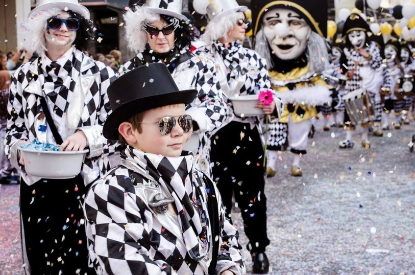 120 enfants de six cliques différentes se sont réunis pour un grand concert samedi. (photo : faschingszunft.ch)