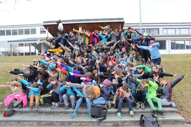 réunion de scouts à Tavannes