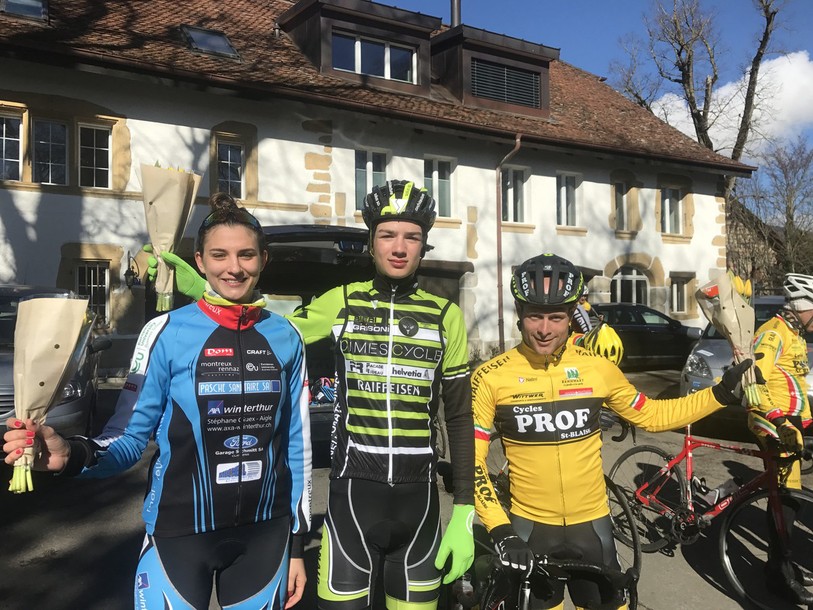 Les vainqueurs de la première manche des Classiques du Littoral.