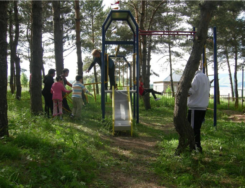 Le camp du lac Aparan