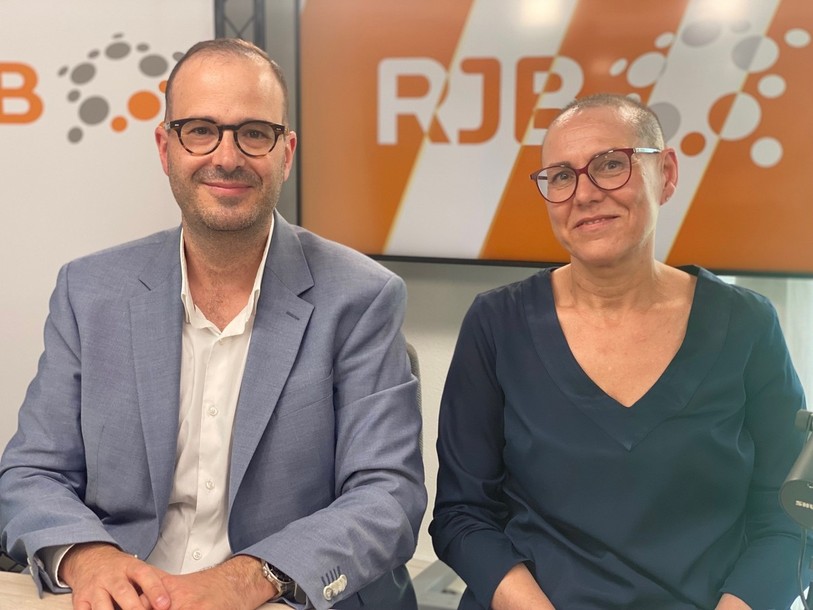 Célestine Perrissinotto, journaliste à RJB à la fin des années 90, a ravivé ses souvenirs en compagnie du directeur de la Chambre d’économie publique Grand Chasseral Patrick Linder.