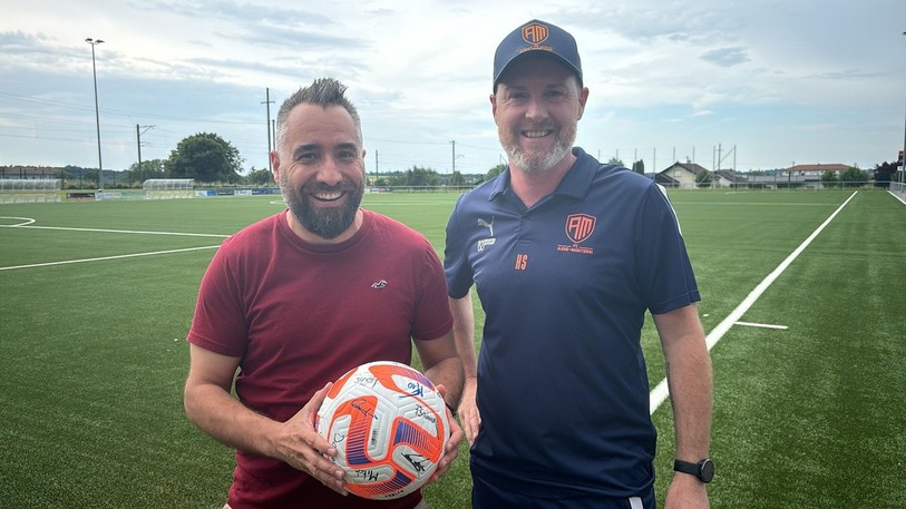 « Sur la route de l'euro » était à la rencontre du FC Ajoie-Monterri.