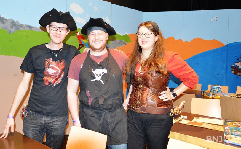 L'Association Oniris est venue présenter des jeux sur le thème des pirates.