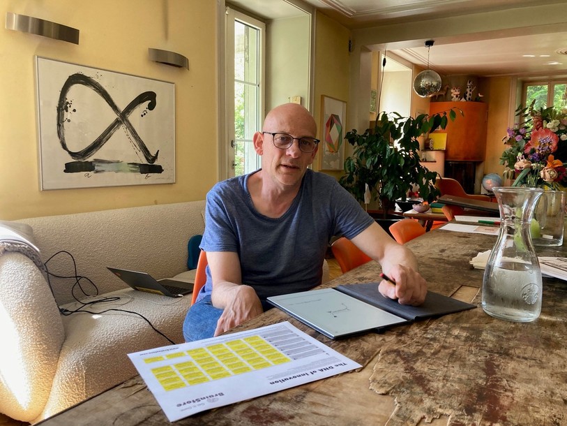 Markus Mettler, le co-fondateur de Brainstore à Bienne.