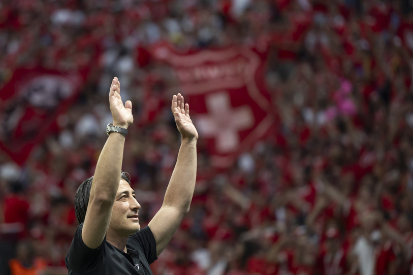 La formation de Murat Yakin affronte l'Italie ce samedi. (KEYSTONE / Peter Klaunzer).
