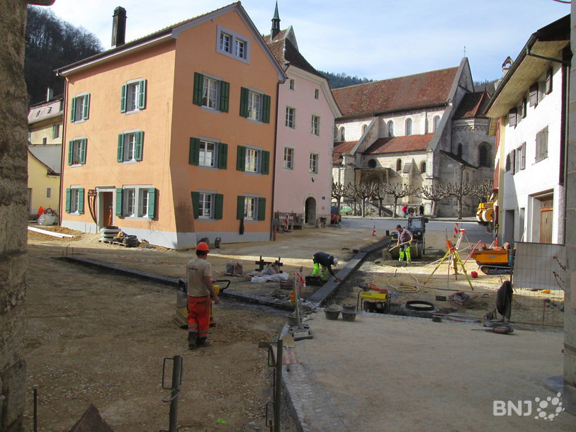 Travaux à St-Ursanne