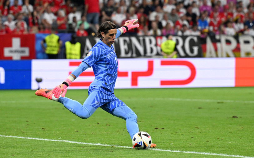Yann Sommer aura un rôle important samedi face à l’Italie. (Photo : Federico Gambarini/dpa).