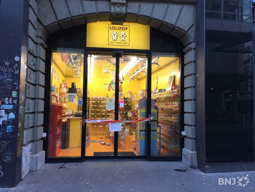 Le magasin Lolipop situé à la rue de Nidau à Bienne