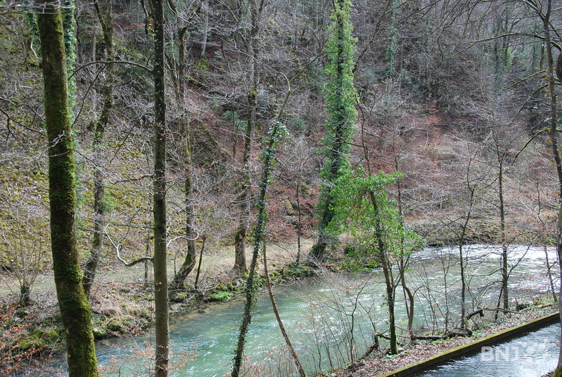Entrée gorges du Taubenloch