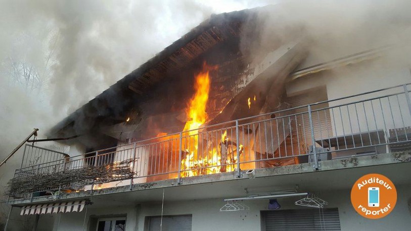  L'incendie avait ravagé une bâtisse de Prêles en mars dernier.