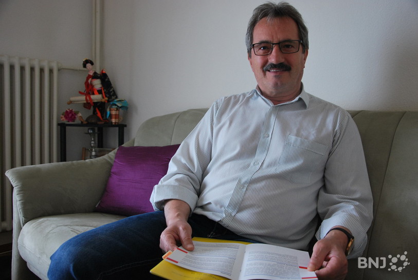 Dragan Bunic, président de l'Association des citoyens de La Béroche.