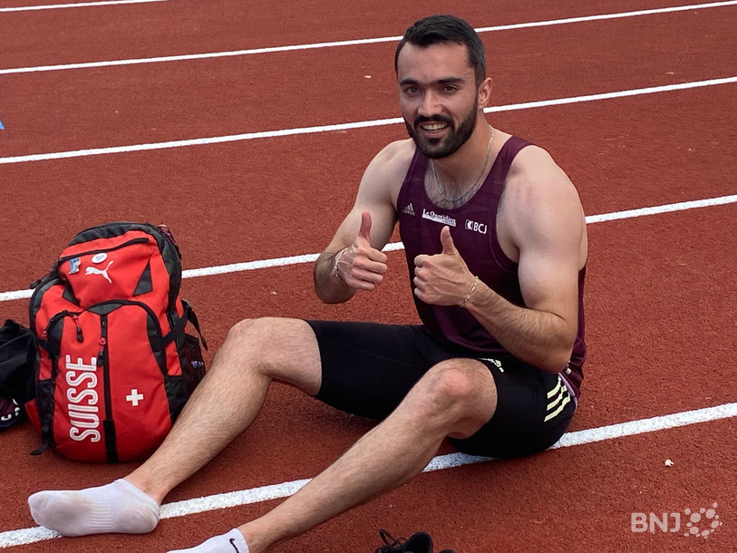 Sylvain Chuard était très heureux de sa journée.