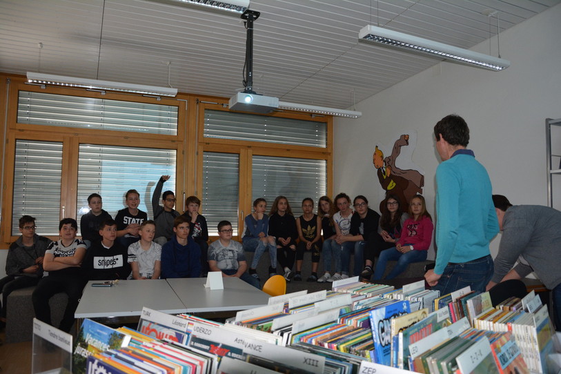 Des élèves attentifs et concernés à Haute-Sorne.