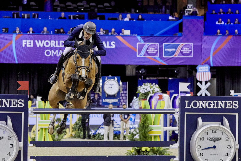Steve Guerdat et Bianca (photo : Liz Gregg/FEI)