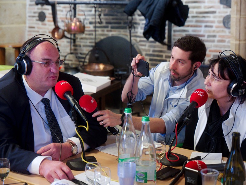 Jean-Charles Legrix interrogé par Sarah Massy et filmé par David Sanchez.