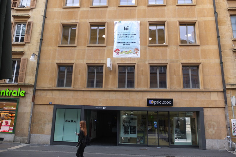 La halte-garderie prendra place dans les locaux de la crèche du centre-ville qui entre en fonction le 10 avril. (photo : sp)