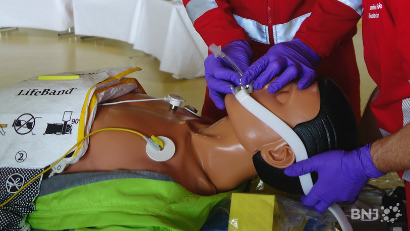 Exercice sur un mannequin