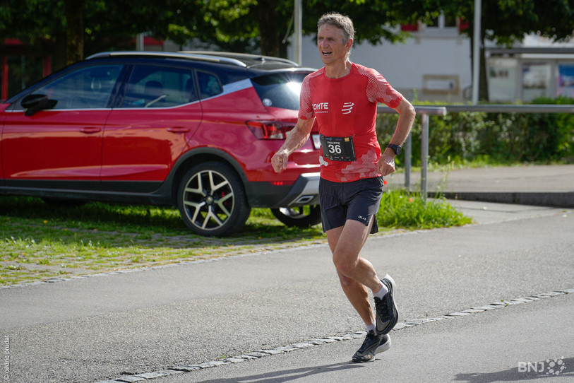 Philippe Beuret a été le meilleur Jurassien dimanche en Marathon. (Photo : Cédric Prudat).