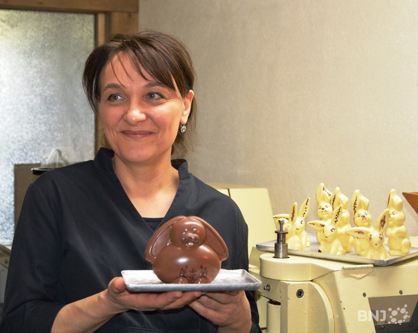 Ce lapin de Pâques ne contient pas de lait, ni de beurre. 