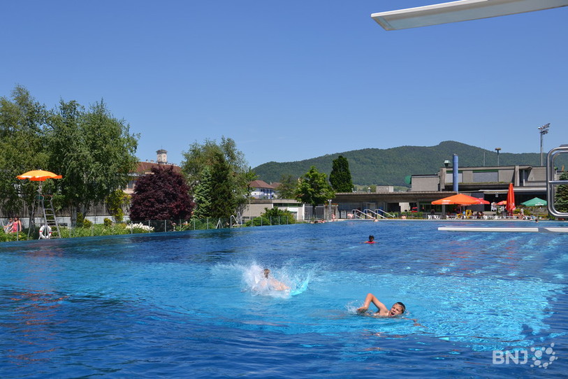 Par ces fortes chaleurs, un petit bain fera toujours du bien!