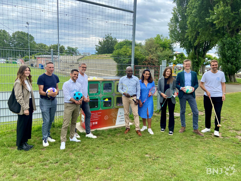 La mise en place de ces stations s'est faite en étroite collaboration avec le service des sports, entre autres.