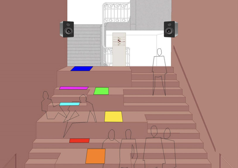 Le schéma de Harmony Hallway imaginé par Arthur Henry. (Photo : Arthur Henry).