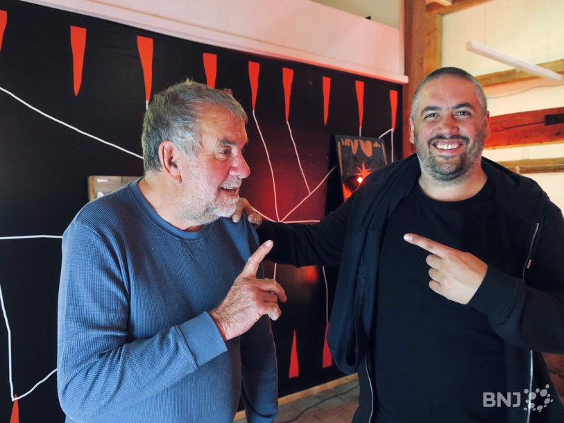 Yves Riat et Augustin Rebetez