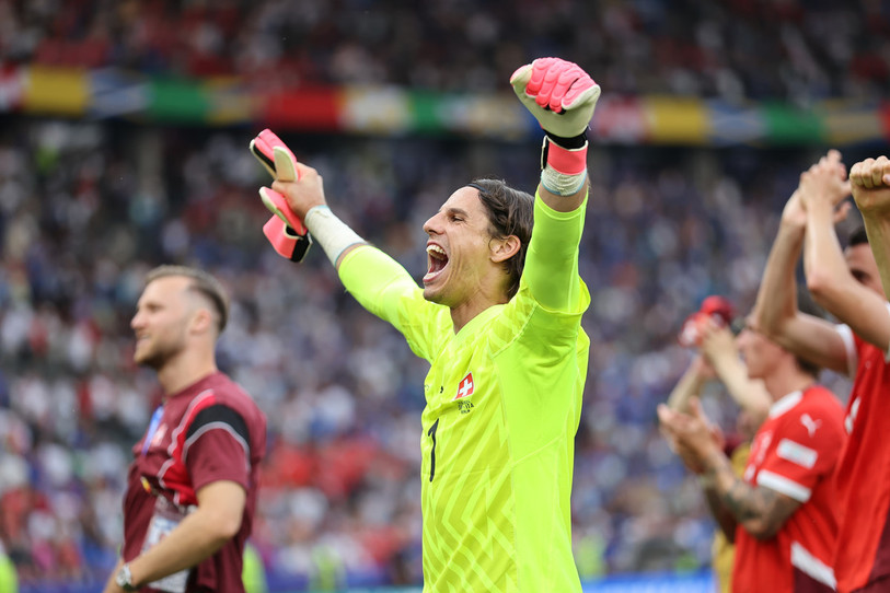 Yann Sommer et la Suisse peuvent rêver de demi-finale. (Photo : DPA /Andreas Gora).