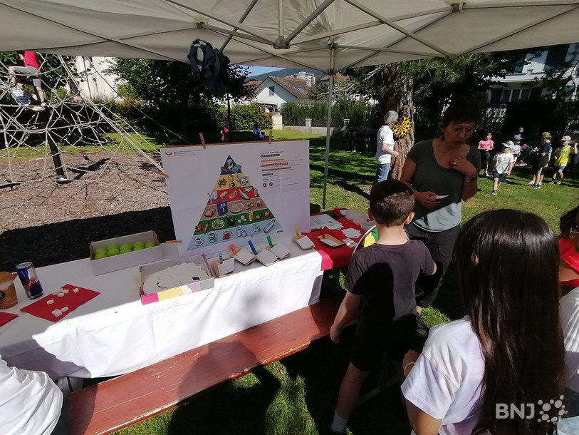 Un atelier sur le sucre était notamment proposé aux Éléphantaisies lundi matin lors de l'ouverture de la manifestation.